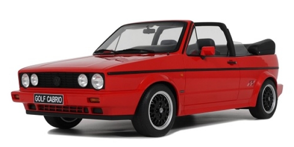 G095 Volkswagen Golf Convertible Sport Line MK1 1991 Flash Red 1:12